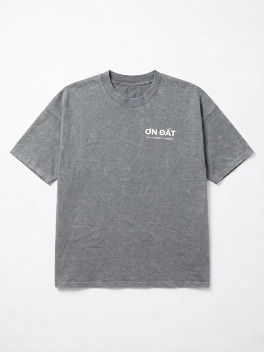 Washed Grey Tee