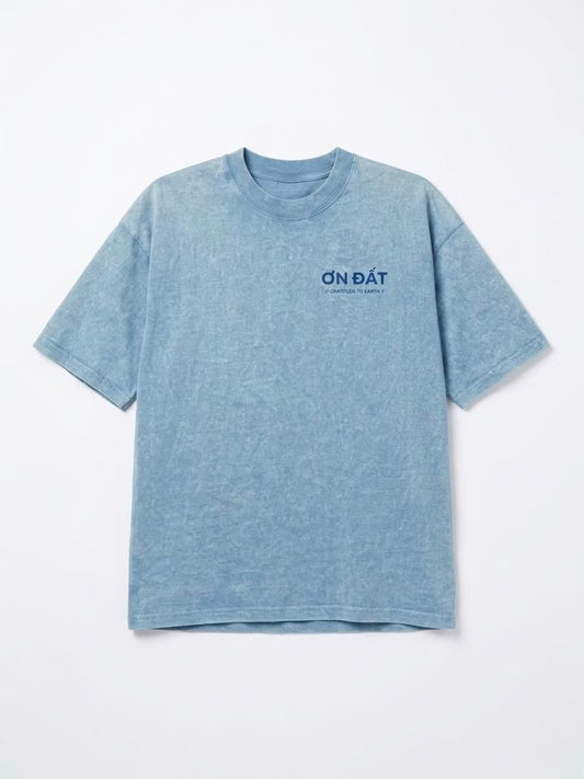 Washed Blue Tee
