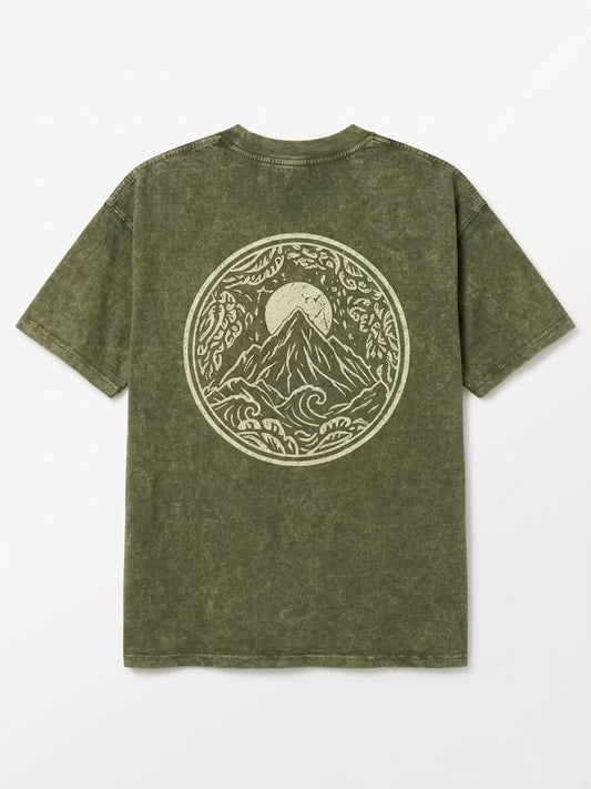 Washed Olive Tee