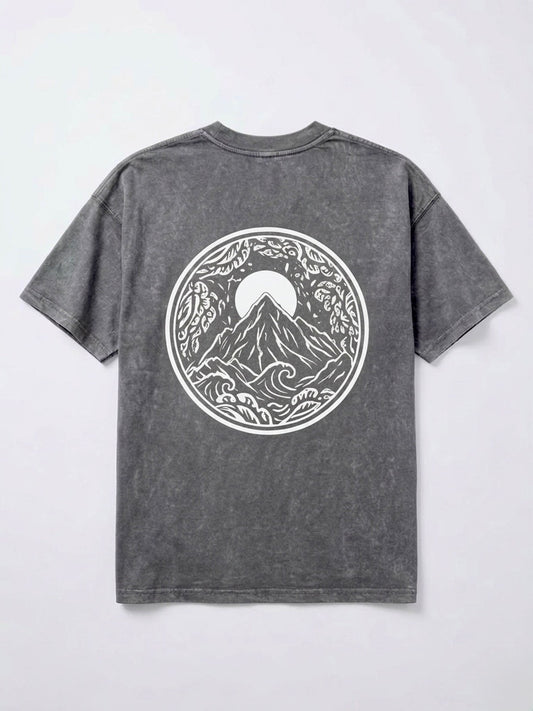 Washed Grey Tee