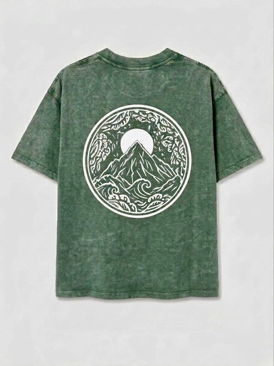 Washed Turquoise Tee