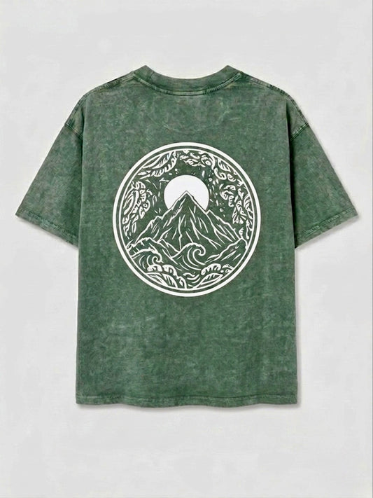 Washed Turquoise Tee