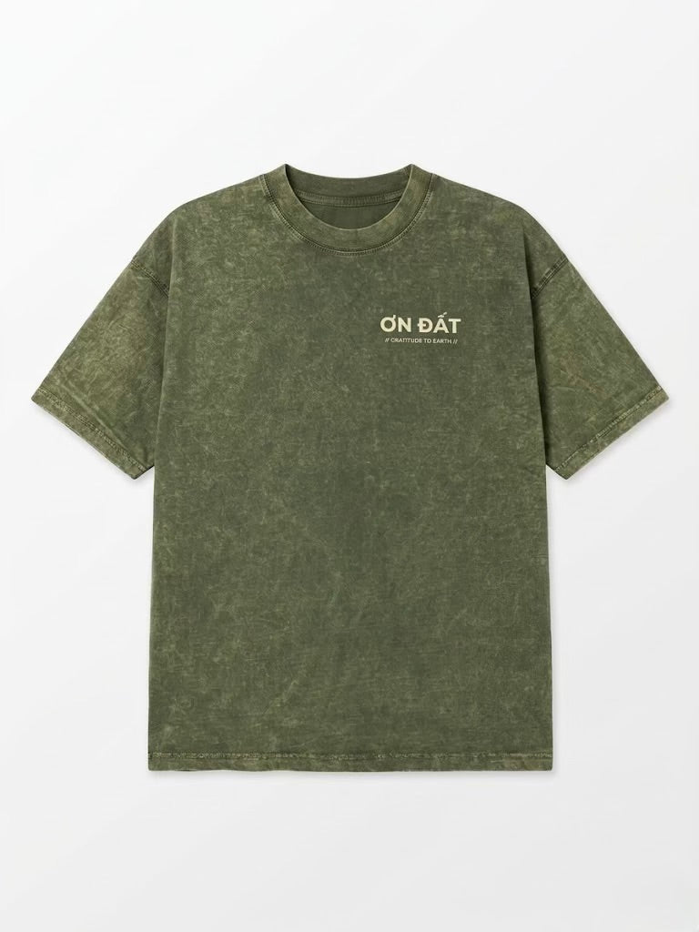 Washed Olive Tee