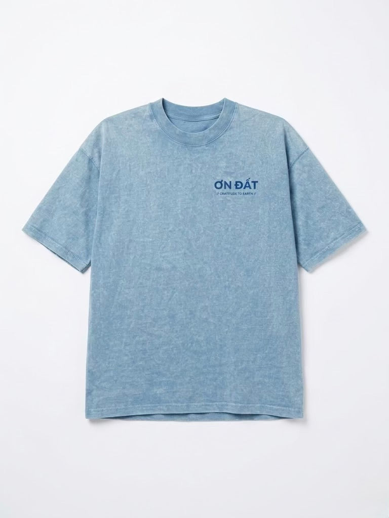 Washed Blue Tee